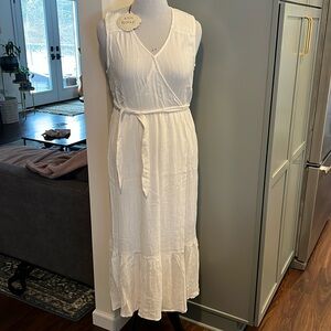 Knox Rose white Gauze Dress